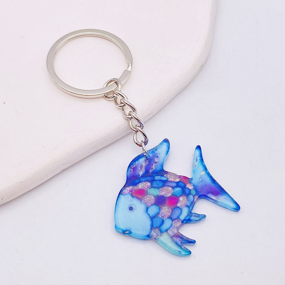 Wholesale Christmas Halloween Scary Imp Keychain